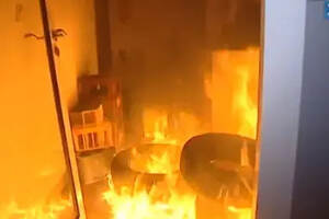 法国激进组织纵火烧毁酒厂