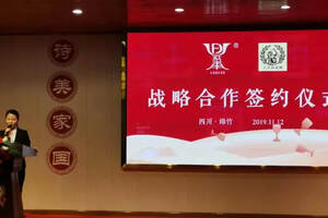四川杜甫酒业集团与北京越盛腾电子商务战略合作签约仪式绵竹举行