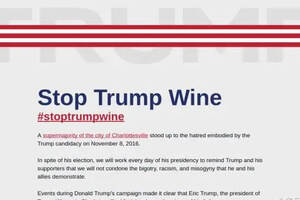 美国人拼命抵制自己的总统，可是特朗普葡萄酒在美国大卖
