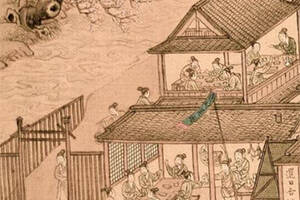 中国古代酒池肉林图片