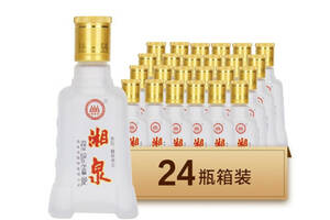 52度酒鬼酒湘泉小酒2011年老酒100mlx24瓶整箱价格？