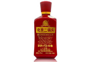 46度永丰牌北京二锅头享酌印象小方瓶红瓶600ml单瓶装多少钱一瓶？