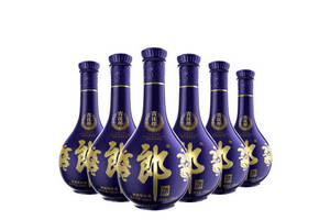53度郎酒青花郎酱香型高度白酒558mlx6瓶整箱价格？