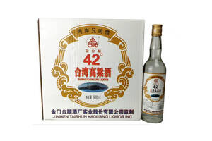 42度金台顺台湾高粱酒600mlx6瓶整箱价格？