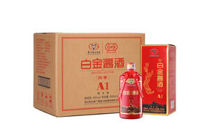 53度贵州茅台白金酱酒红酱A1酱香型白酒500mlx6瓶整箱价格？