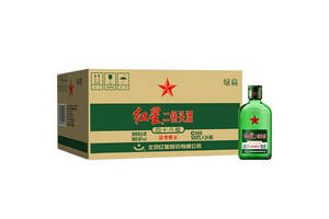 46度北京红星二锅头酒小瓶100mlx24瓶整箱价格？