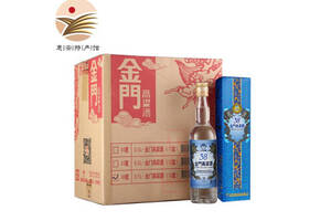 38度台湾金门高粱酒蓝金龙500mlx12瓶整箱价格？