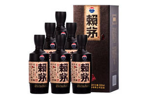 53度贵州茅台赖茅传承棕酱香型白酒500mlx6瓶整箱价格？