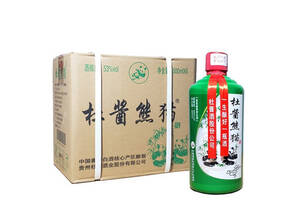 53度贵州茅台镇杜酱熊猫酱香型白酒500mlx6瓶整箱价格？