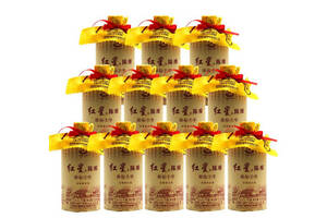 42度北京红星二锅头酒陈酿封坛十年浓香型白酒12瓶整箱价格？