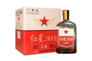 43度北京红星二锅头酒古酿白酒6瓶整箱价格？
