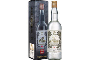 58度台湾金门高粱酒白金龙香型2011年老酒600ml多少钱一瓶？