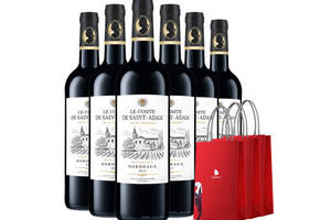 法国波尔多AOC圣亚当伯爵干红葡萄酒750ml6瓶整箱价格多少钱？
