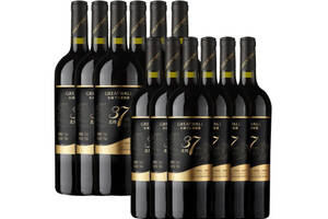 国产长城北纬37特级精选赤霞珠干红葡萄酒750mlx12瓶整箱装价格多少钱？
