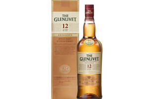 格兰威特Glenlivet洋酒醇萃12年单一麦芽苏格兰威士忌价格多少钱一瓶？