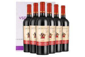 智利星得斯拉丁之星H600梅洛干红葡萄酒750ml6瓶整箱价格多少钱？