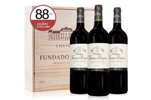 法国梅多克都菲城堡干红葡萄酒750mlx3瓶礼盒装价格多少钱？