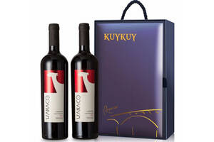 智利侍香WANACO赤霞珠干红葡萄酒皮盒750mlx2瓶礼盒装价格多少钱？