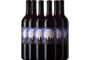 美国三只熊仙粉黛干红葡萄酒750ml6瓶整箱价格多少钱？