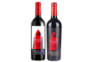 西班牙奥兰TorreOria小红帽网红干红葡萄酒+陈酿葡萄酒750mlx2瓶礼盒装价格多少钱？