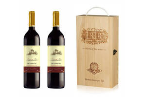 国产拉梦堡LAMENGBAO2008赤霞珠干红葡萄酒750mlx2瓶礼盒装价格多少钱？