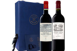 法国凯萨天堂古堡珍酿拉菲罗斯柴尔德红葡萄酒蓝750mlx2瓶礼盒装价格多少钱？