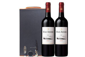 智利木桐酒庄罗斯柴尔德男爵玛安蒂梅洛干红葡萄酒750mlx2瓶礼盒装价格多少钱？