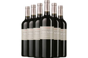 法国上梅多克五级庄卡门萨克酒庄干红葡萄酒2013副牌750ml6瓶整箱价格多少钱？