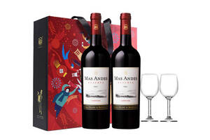 智利木桐酒庄罗斯柴尔德男爵玛安蒂卡曼尼干红葡萄酒750mlx2瓶礼盒装价格多少钱？