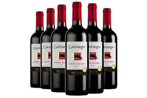 智利GatoNegro黑猫赤霞珠干红葡萄酒150周年份酒庄纪念款750ml6瓶整箱价格多少钱？