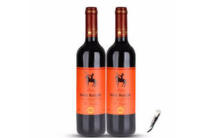 法国骑士庄园圣骑士干红葡萄酒750mlx2瓶礼盒装价格多少钱？