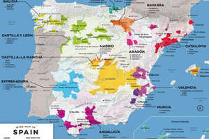 西班牙葡萄酒产区（西班牙葡萄酒产区地图）