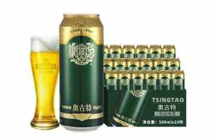 青岛啤酒奥古特10罐一箱多少钱一箱