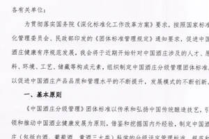 中国酒庄分级管理团体标准正式启动编制程序