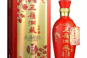42度五岭洞藏中国红浓香型白酒450ml价格一览表