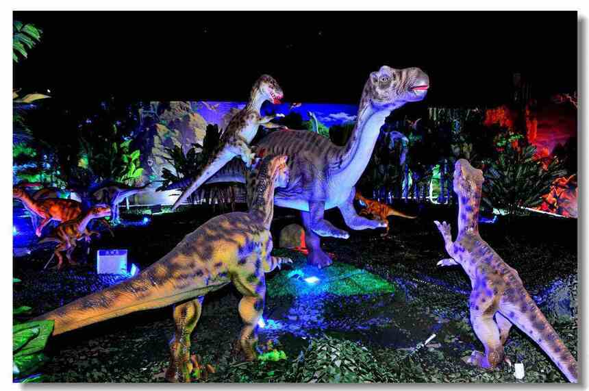 这个周末你去看潍坊的恐龙热气球展了吗？