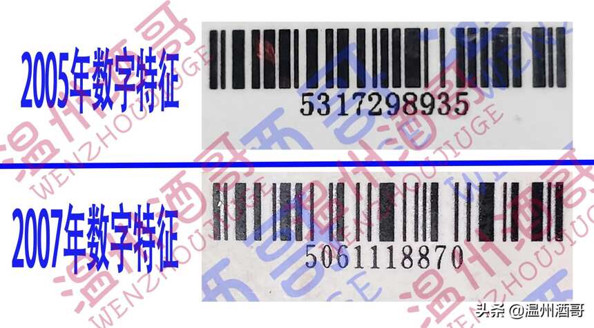 2005年高仿白皮茅台鉴定图解