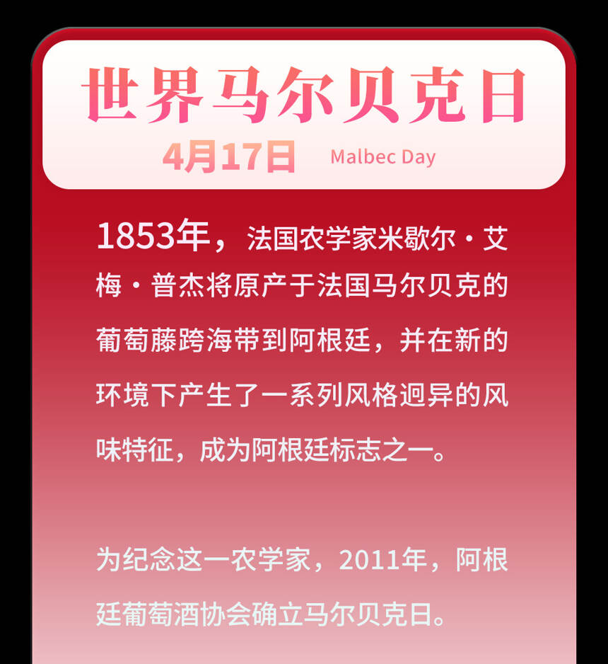 今天是国际长相思日！葡萄酒这些节日小编做了18张小卡片