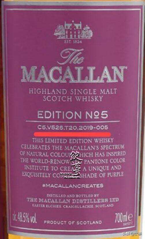 「万万没想到」麦卡伦 Macallan Edition No.5主题颜色揭晓