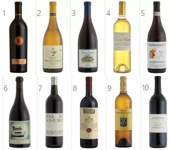 《葡萄酒观察家》2016百大葡萄酒Top 10新鲜出炉