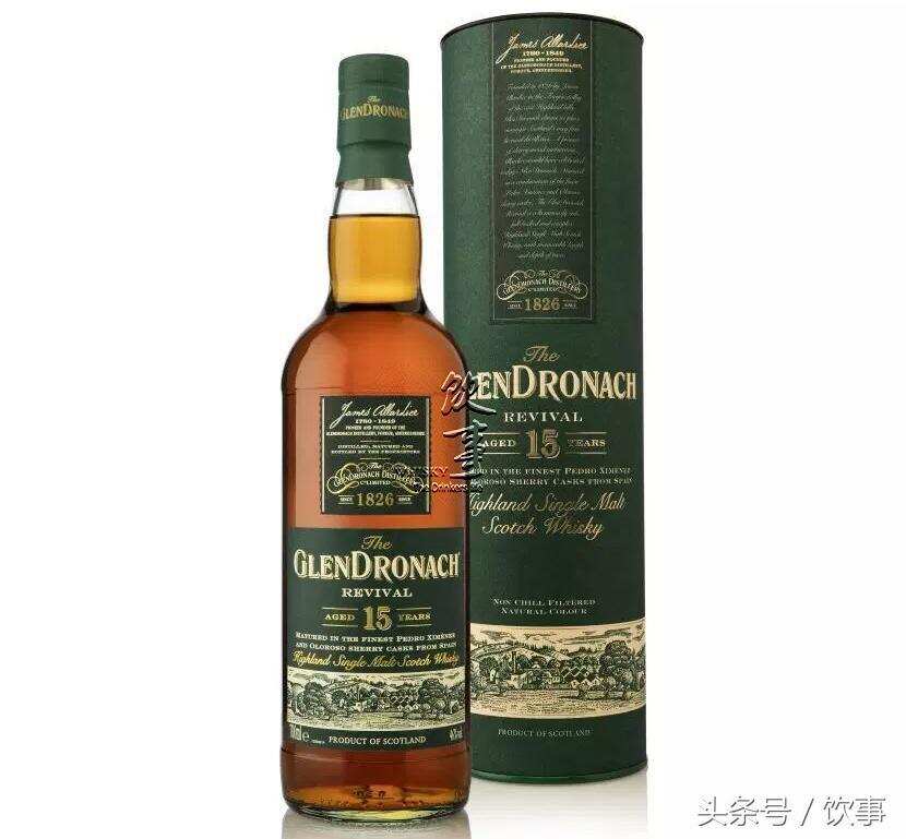 快讯！实物图！格兰多纳(GlenDronach)复兴(Revival)15年回归！