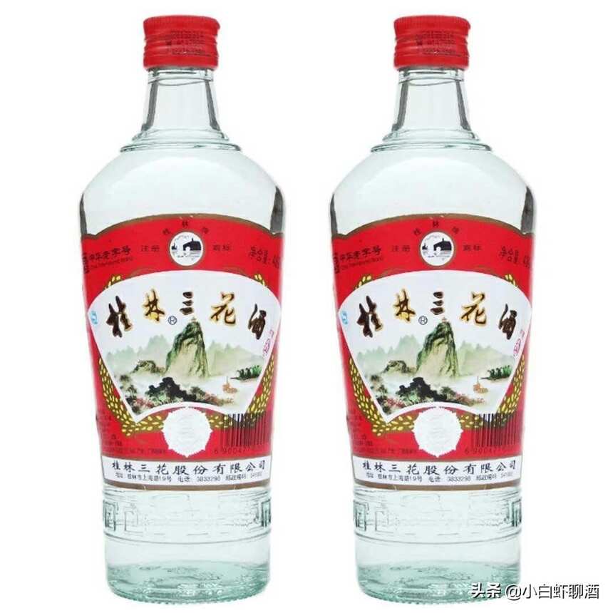 广西米香型白酒代表三花酒，曾经地位不输茅台，如今知道的人不多