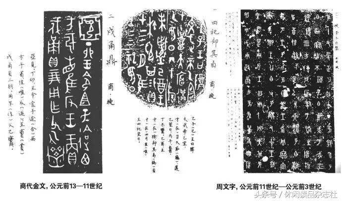 从实际的考古成果，看汉字发展演变