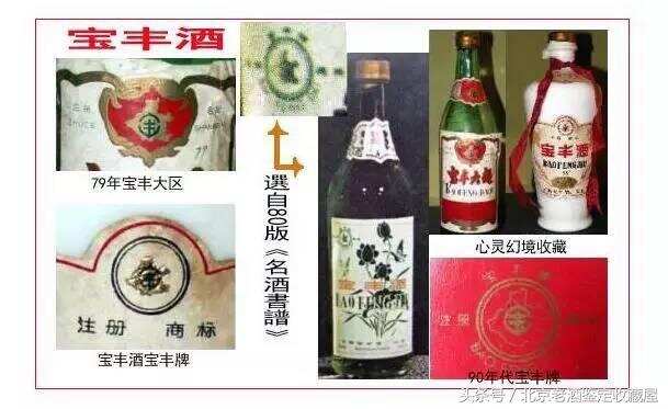 中国名酒商标大团聚，以及年代变化