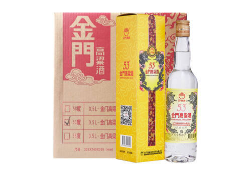 53度台湾金门高粱酒黄金龙500mlx12瓶整箱价格？