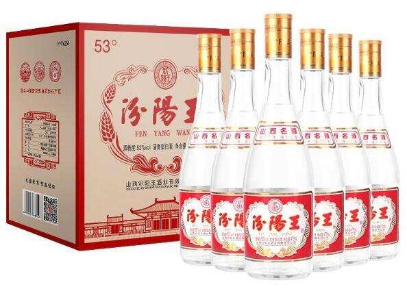 山西汾阳王酒图片及价格表，作为汾酒第二是平价优质的口粮酒