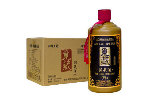 53度觅藏V8酱香型白酒500mlx6瓶整箱价格？