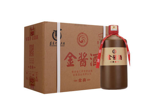 53度贵州茅台镇金酱酒金典酱香型白酒500mlx6瓶整箱价格？