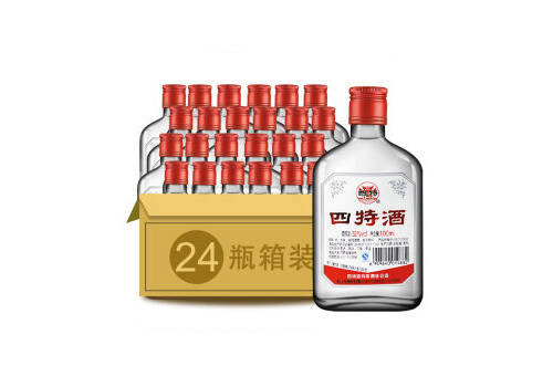 52度四特净爽小酒100mlx24瓶整箱价格？