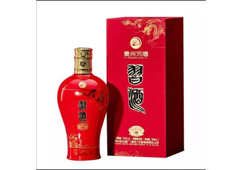 53度贵州习酒君藏红酱香型白酒500mlx6瓶整箱价格？